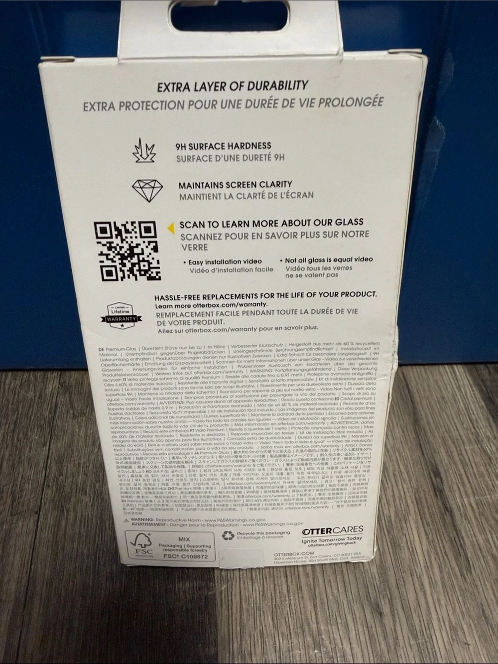 OtterBox premium tempered